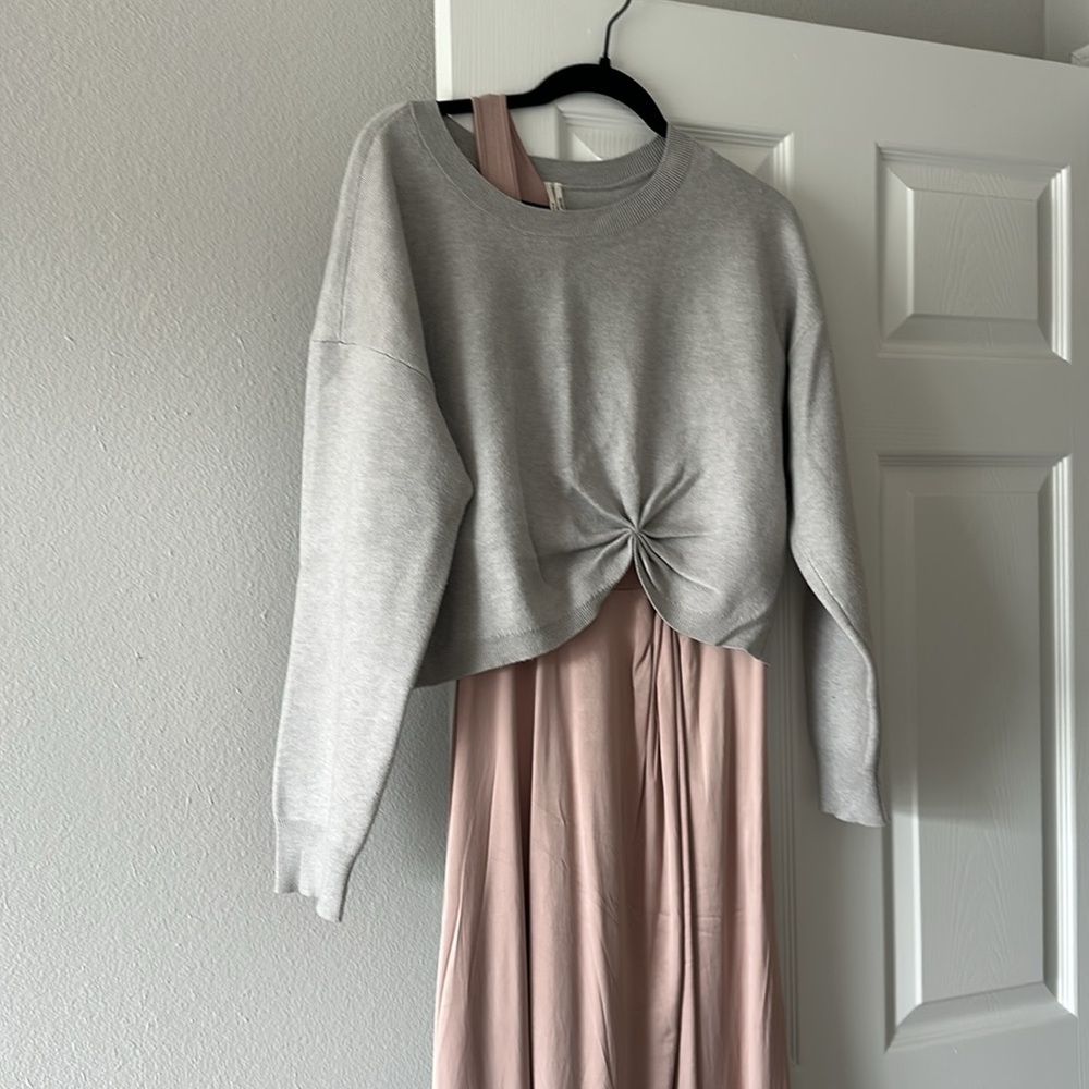 Anthropologie The Gemini Sweater + Dress Set in Large